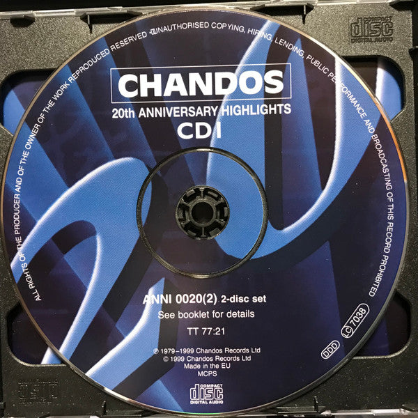 Various : Twentieth Anniversary Highlights (2xCD, Comp)