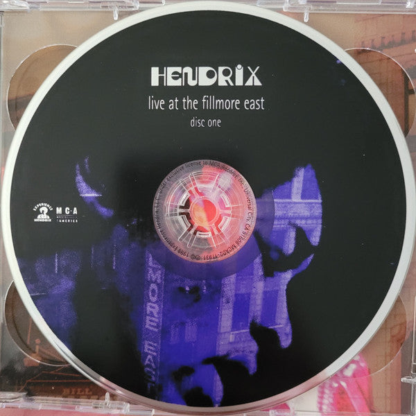 Jimi Hendrix : Live At The Fillmore East (2xCD, Album)