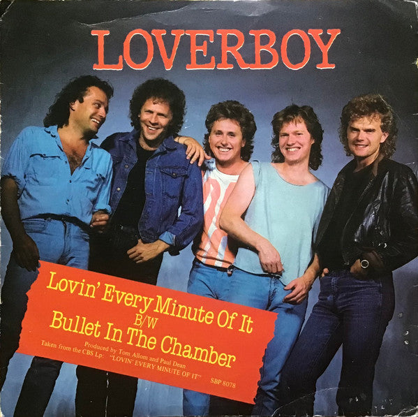Loverboy : Lovin' Every Minute Of It (7", Single)
