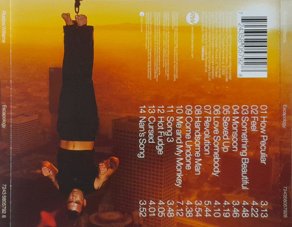 Robbie Williams : Escapology (CD, Album, Copy Prot., RP)