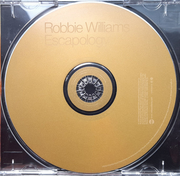 Robbie Williams : Escapology (CD, Album, Copy Prot., RP)