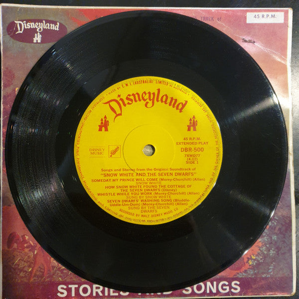 Various : Walt Disney's Snow White And The Seven Dwarfs (7", EP)