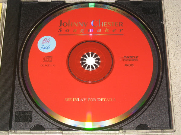 Johnny Chester : Songmaker  (CD, Album)