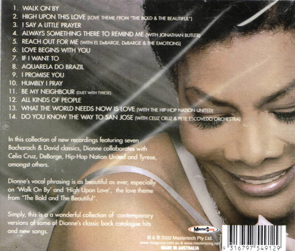 Dionne Warwick : Dionne Sings Dionne (CD, Comp)