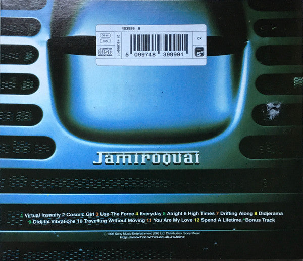 Jamiroquai : Travelling Without Moving (CD, Album)