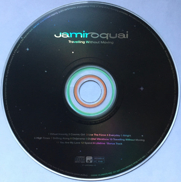 Jamiroquai : Travelling Without Moving (CD, Album)