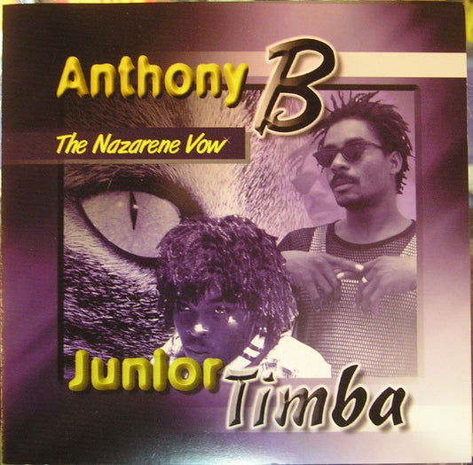 Anthony B / Junior Timba : The Nazarene Vow (CD, Album)