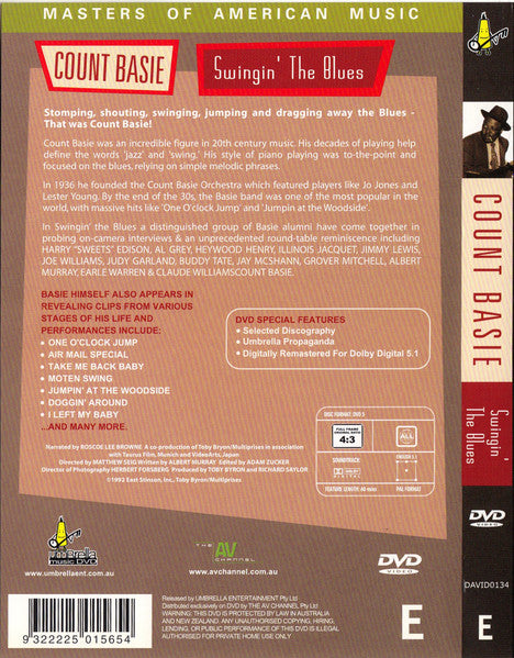 Count Basie : Swingin' The Blues (DVD-V, PAL)