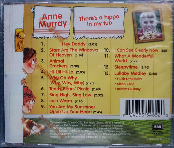Anne Murray : There's A Hippo In My Tub (CD, Album, RE, RM)
