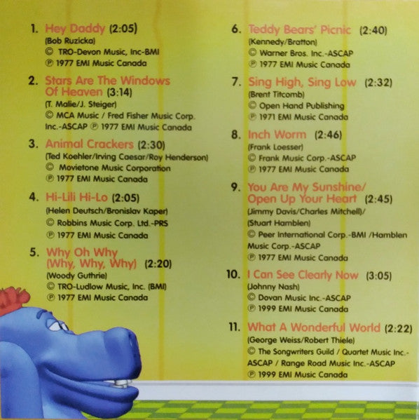 Anne Murray : There's A Hippo In My Tub (CD, Album, RE, RM)