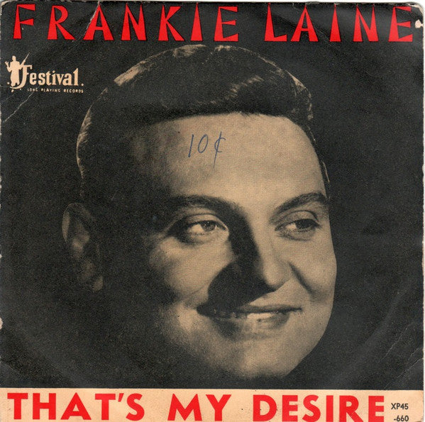 Frankie Laine : That's My Desire (7", EP)