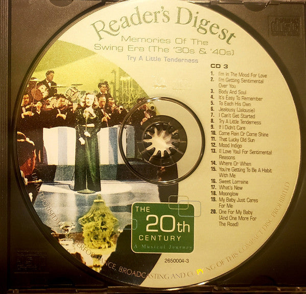 Various : Memories Of The Swing Era (The '30s & '40s) (3xCD, Comp)