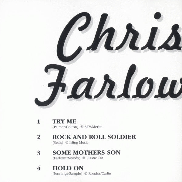 Chris Farlowe : Out Of Time (CD, Album)