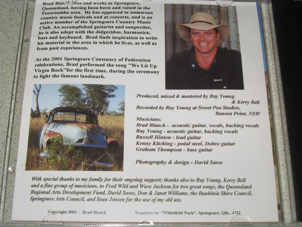 Brad Blanck : Made For The Open Road  (CD, EP)