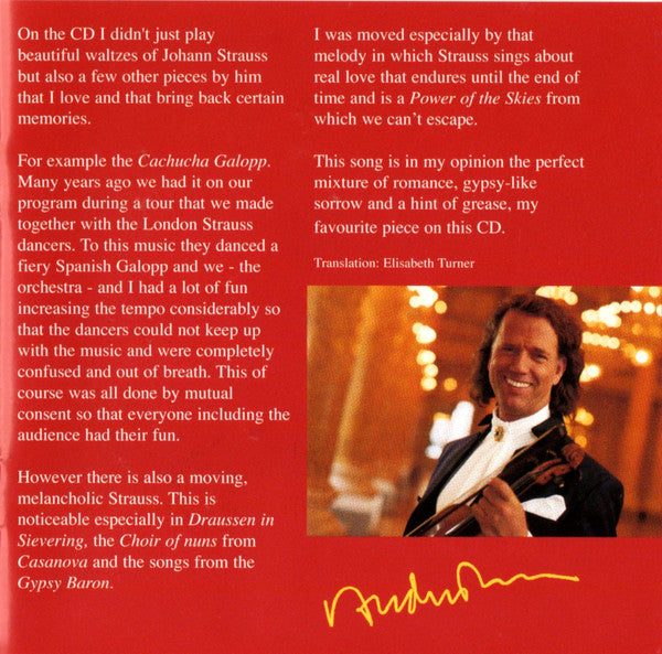 André Rieu And Johann Strauß Orchestra : 101 Years Of Strauss (CD, Album)