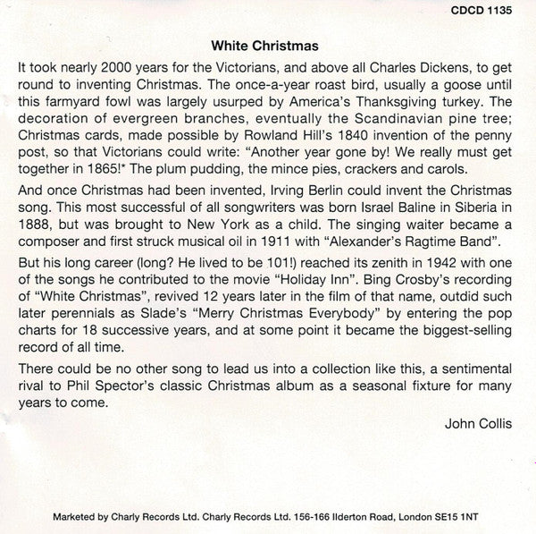Various : White Christmas (CD, Comp)