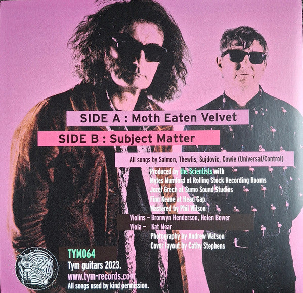 The Scientists (2) : Moth Eaten Velvet (7")