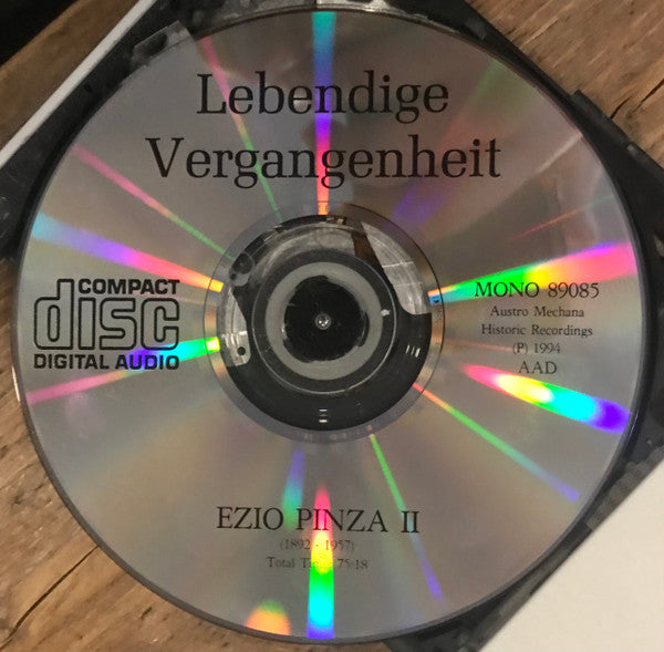Ezio Pinza : Lebendige Vergangenheit - Ezio Pinza II (CD, Mono)