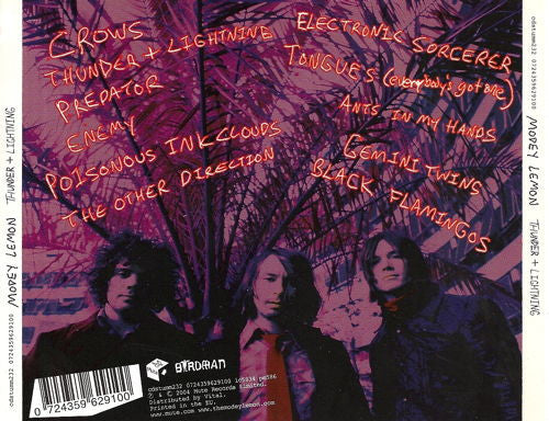 Modey Lemon : Thunder + Lightning (CD, Album)