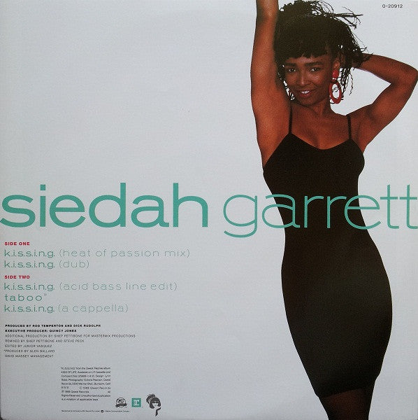 Siedah Garrett : K.I.S.S.I.N.G. (12")