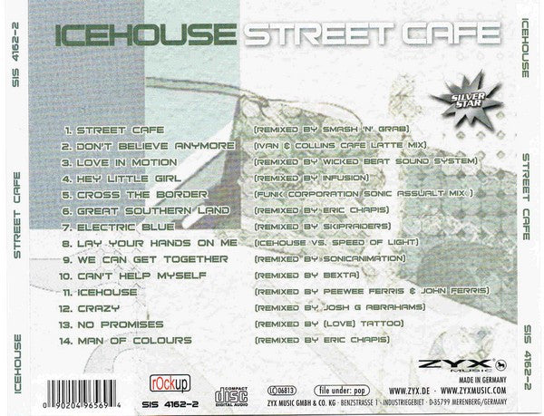 Icehouse : Street Cafe And Other Remixed Hits (CD, Comp, RE)