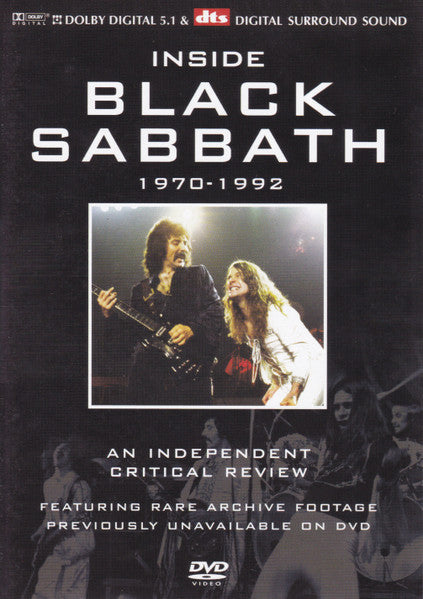 Black Sabbath : Inside Black Sabbath 1970–1992 (DVD-V, NTSC)