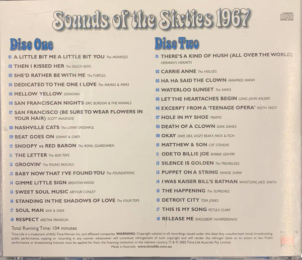Various : Sounds Of The Sixties - 1967 (2xCD, Comp)