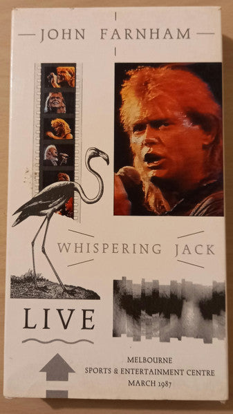 John Farnham : Whispering Jack - Live (VHS, PAL)