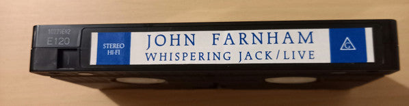 John Farnham : Whispering Jack - Live (VHS, PAL)