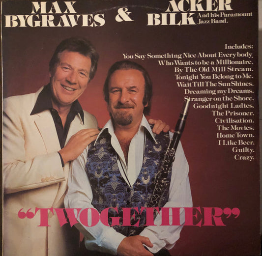 Max Bygraves, Acker Bilk, Acker Bilk And His Paramount Jazz Band : Twogether (LP, Album)