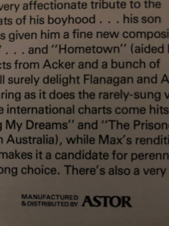 Max Bygraves, Acker Bilk, Acker Bilk And His Paramount Jazz Band : Twogether (LP, Album)