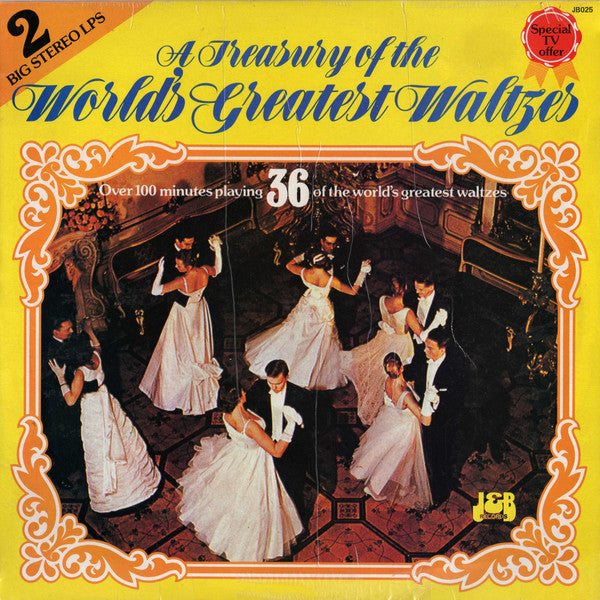 Various : A Treasury Of The World's Greatest Waltzes (2xLP, Comp)