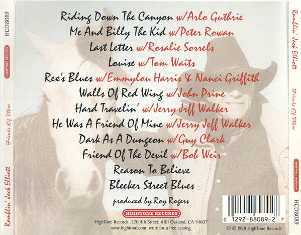 Ramblin' Jack Elliott : Friends Of Mine (HDCD, Album)