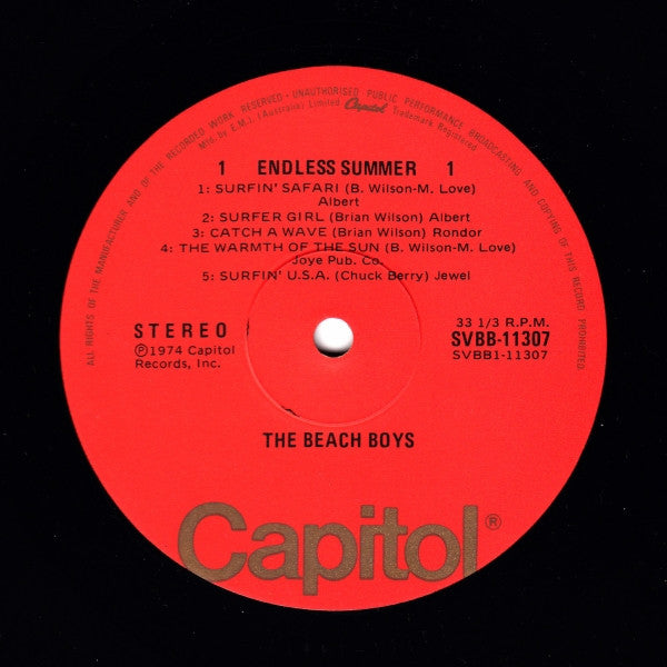 The Beach Boys : Endless Summer (2xLP, Comp)