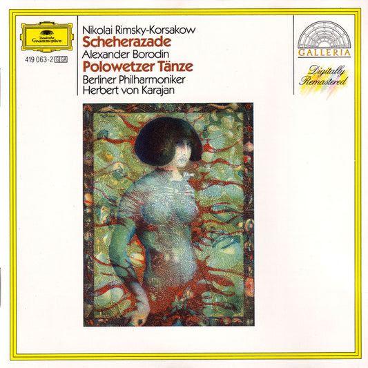 Nikolai Rimsky-Korsakow*, Alexander Borodin, Berliner Philharmoniker, Herbert von Karajan : Scheherazade / Polowetzer Tänze (CD, RM)
