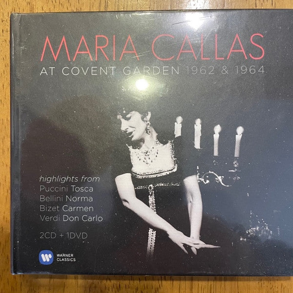 Maria Callas : Maria Callas at Covent Garden (2xCD + DVD, Comp)