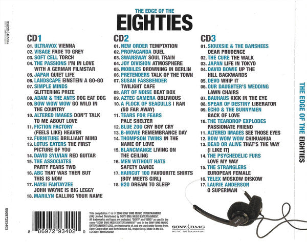 Various : The Edge Of The Eighties (3xCD, Comp)