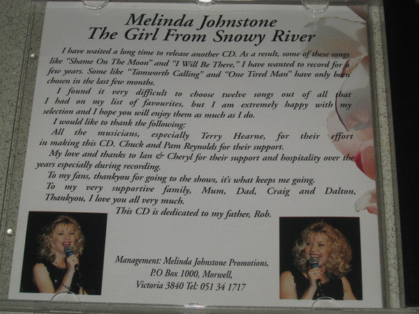 Melinda Johnstone : Changes (CD, Album)