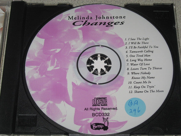 Melinda Johnstone : Changes (CD, Album)