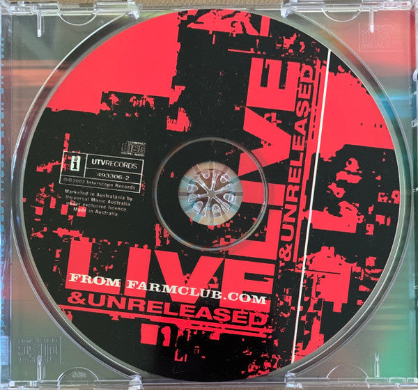 Various : Live & Unreleased From Farmclub.com (CD, Comp)