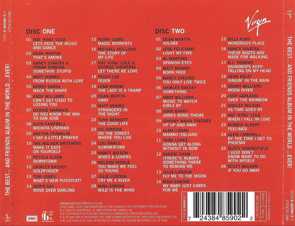 Various : The Best...And Friends Album In The World...Ever! (2xCD, Comp)