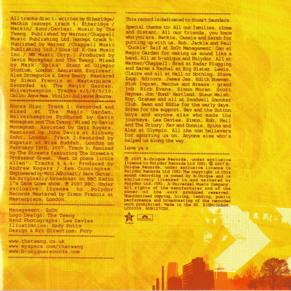 The Twang : Love It When I Feel Like This (CD, Album + CD + Ltd, S/Edition)