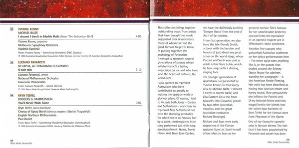Alan Jones (36) : Favourites (CD, Comp)