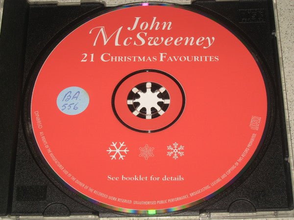 John McSweeney : 21 Christmas Favourites  (CD, Album)