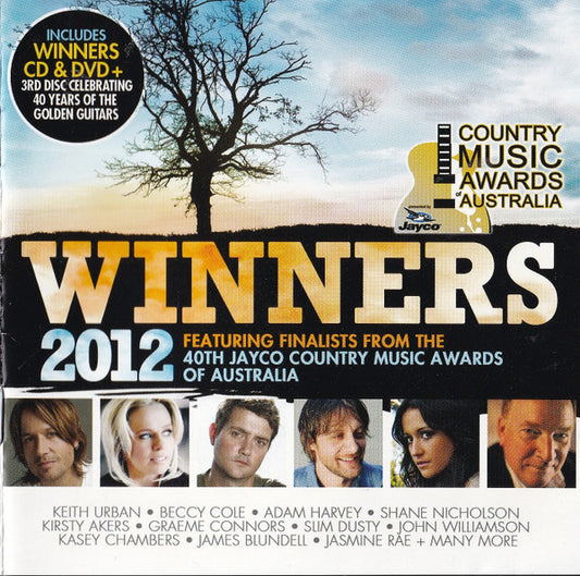 Various : Winners 2012 (Featuring Finalists From The 40th Jayco Country Music Awards Of Australia) (2xCD + DVD)