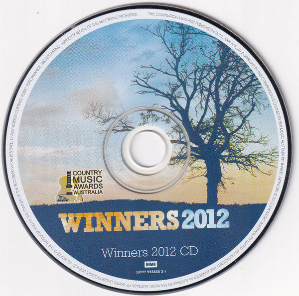 Various : Winners 2012 (Featuring Finalists From The 40th Jayco Country Music Awards Of Australia) (2xCD + DVD)