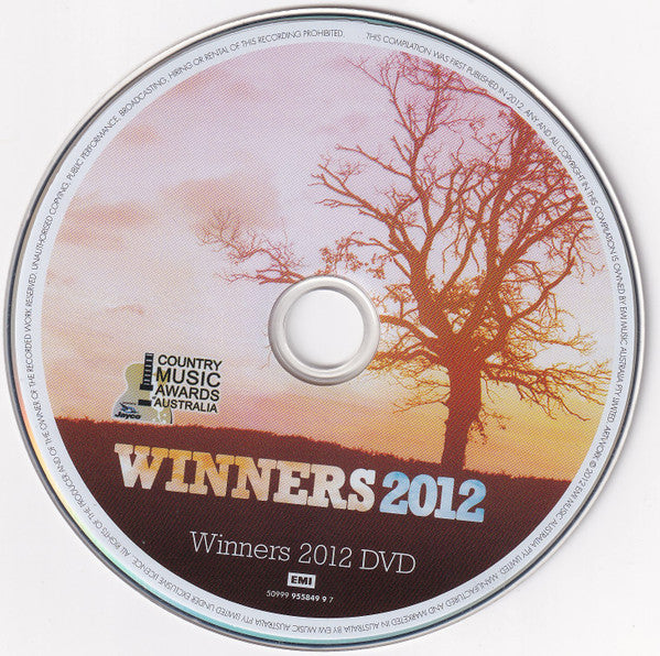 Various : Winners 2012 (Featuring Finalists From The 40th Jayco Country Music Awards Of Australia) (2xCD + DVD)