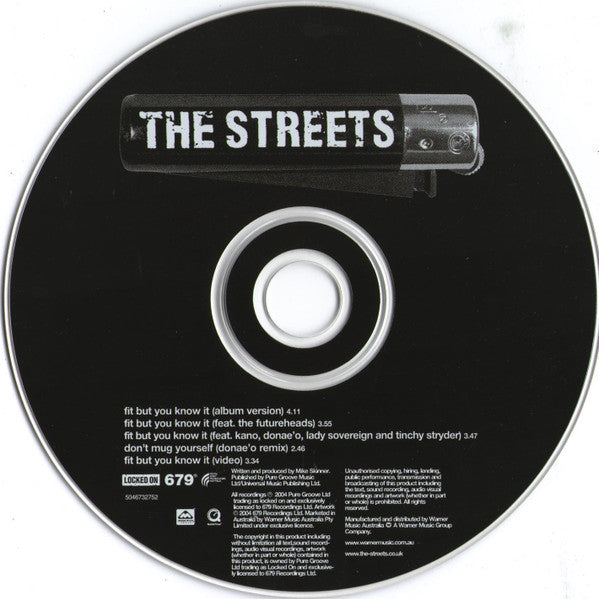 The Streets : Fit But You Know It (CD, Single, Enh)