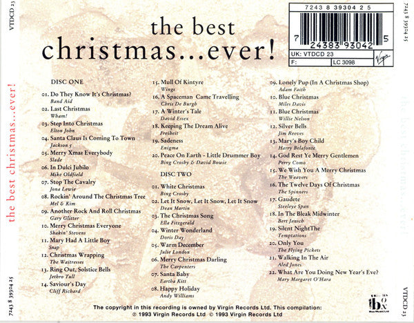 Various : The Best Christmas...Ever! (2xCD, Comp)