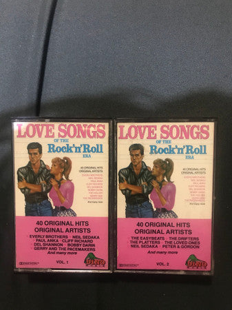 Various : Love Songs Of The Rock 'N' Roll Era (2xCass, Comp)